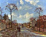 Camille Pissarro Rue de Louveciennes 1872